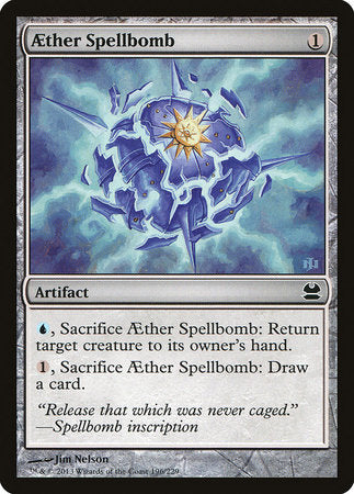 Aether Spellbomb [Modern Masters] | Tabernacle Games