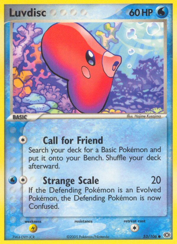 Luvdisc (53/106) [EX: Emerald] | Tabernacle Games