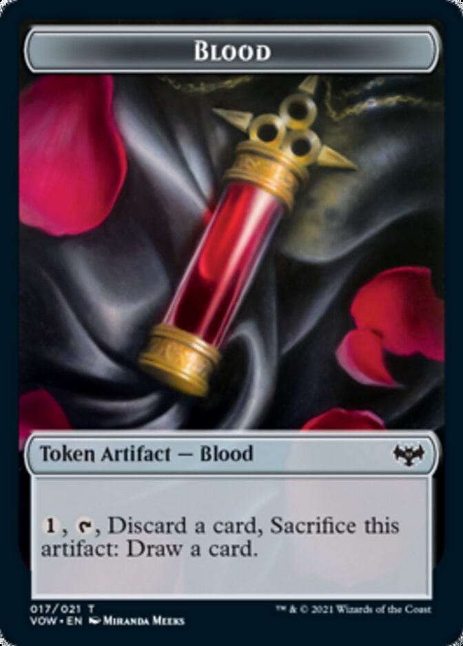 Blood Token [Innistrad: Crimson Vow Tokens] | Tabernacle Games