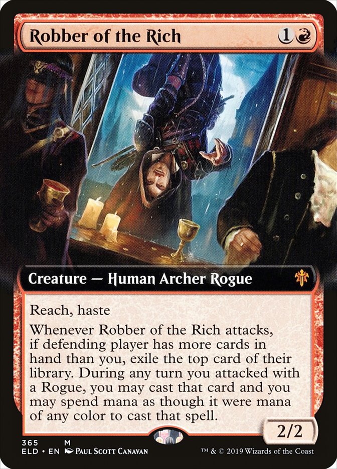 Robber of the Rich (Extended Art) [Throne of Eldraine] | Tabernacle Games