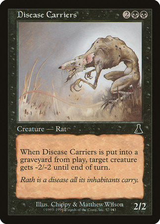 Disease Carriers [Urza's Destiny] | Tabernacle Games