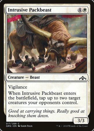 Intrusive Packbeast [Guilds of Ravnica] | Tabernacle Games