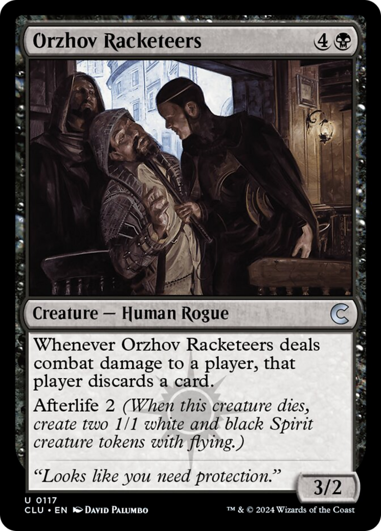Orzhov Racketeers [Ravnica: Clue Edition] | Tabernacle Games