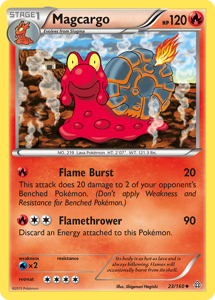 Magcargo (23/160) [XY: Primal Clash] | Tabernacle Games