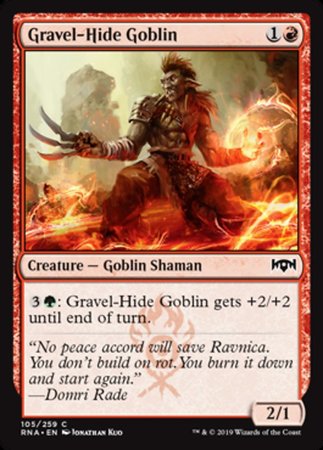 Gravel-Hide Goblin [Ravnica Allegiance] | Tabernacle Games