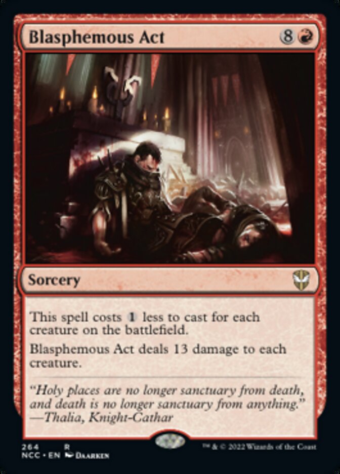 Blasphemous Act [Streets of New Capenna Commander] | Tabernacle Games