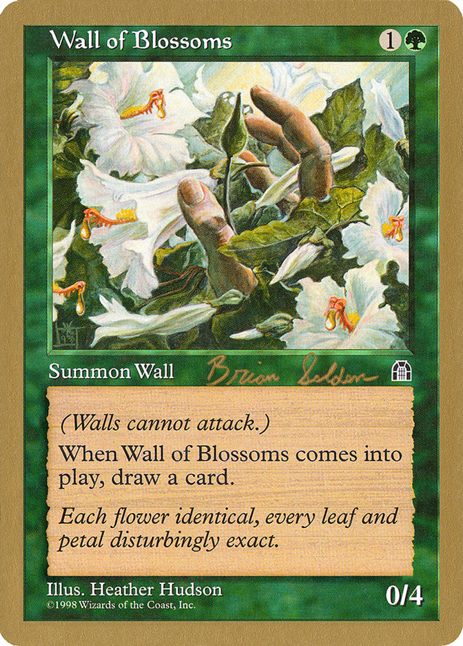 Wall of Blossoms (Brian Selden) [World Championship Decks 1998] | Tabernacle Games