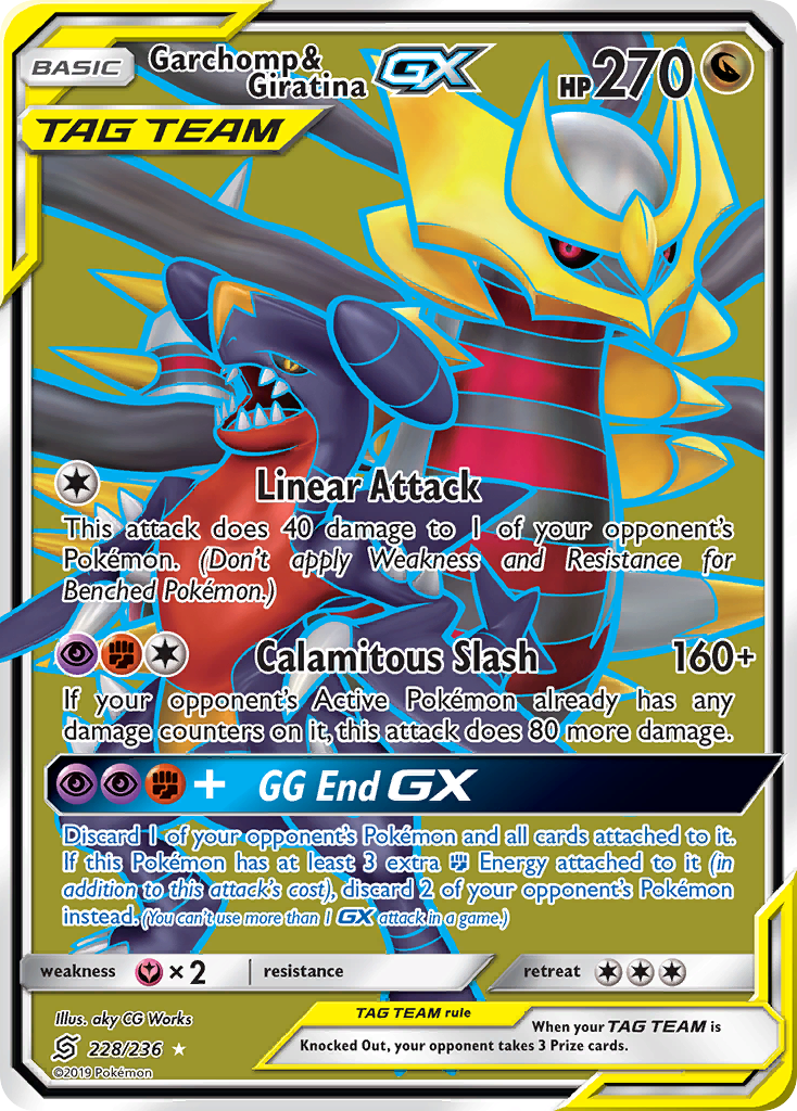 Garchomp & Giratina GX (228/236) [Sun & Moon: Unified Minds] | Tabernacle Games