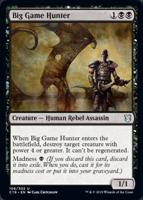 Big Game Hunter [Commander 2019] | Tabernacle Games