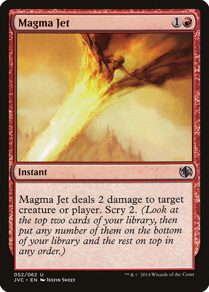 Magma Jet [Duel Decks Anthology] | Tabernacle Games