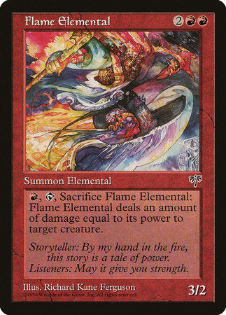 Flame Elemental [Mirage] | Tabernacle Games