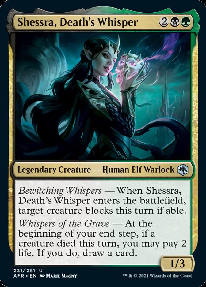 Shessra, Death's Whisper [Dungeons & Dragons: Adventures in the Forgotten Realms] | Tabernacle Games