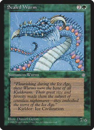 Scaled Wurm [Ice Age] | Tabernacle Games