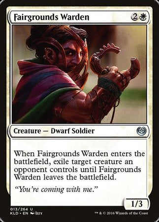 Fairgrounds Warden [Kaladesh] | Tabernacle Games