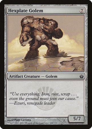 Hexplate Golem [Mirrodin Besieged] | Tabernacle Games