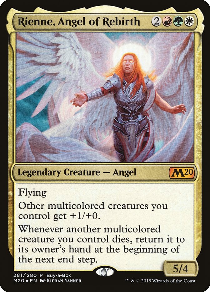 Rienne, Angel of Rebirth (Buy-A-Box) [Core Set 2020] | Tabernacle Games