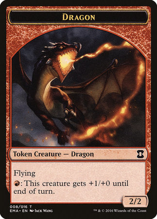 Dragon Token [Eternal Masters Tokens] | Tabernacle Games