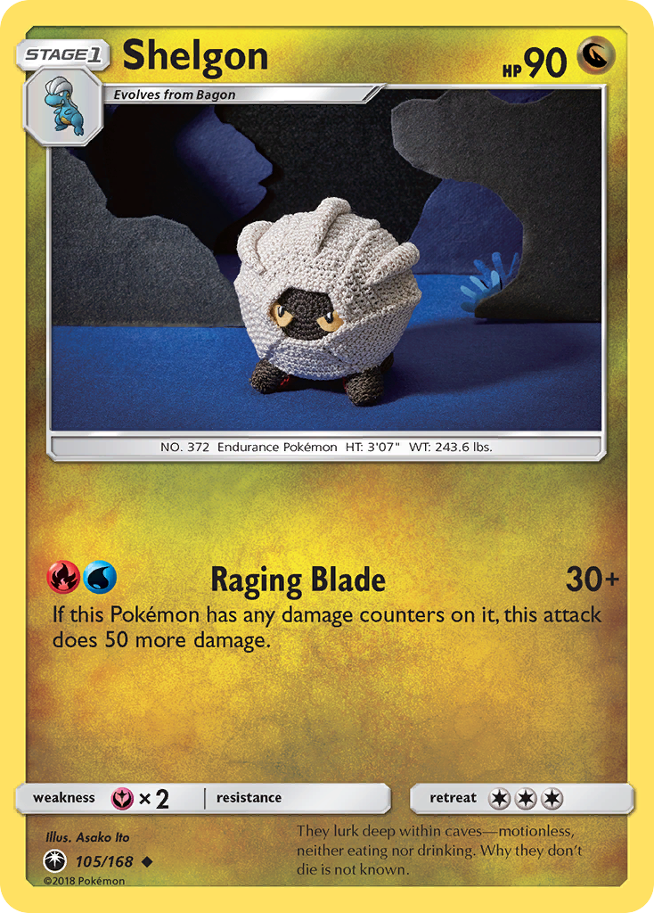 Shelgon (105/168) [Sun & Moon: Celestial Storm] | Tabernacle Games