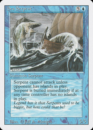 Sea Serpent [Revised Edition] | Tabernacle Games