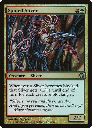 Spined Sliver [Premium Deck Series: Slivers] | Tabernacle Games