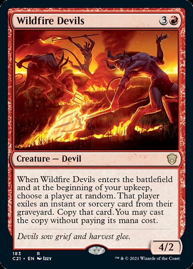 Wildfire Devils [Commander 2021] | Tabernacle Games