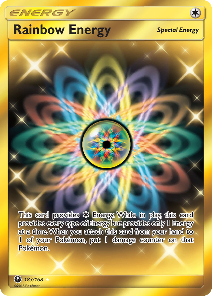 Rainbow Energy (183/168) [Sun & Moon: Celestial Storm] | Tabernacle Games