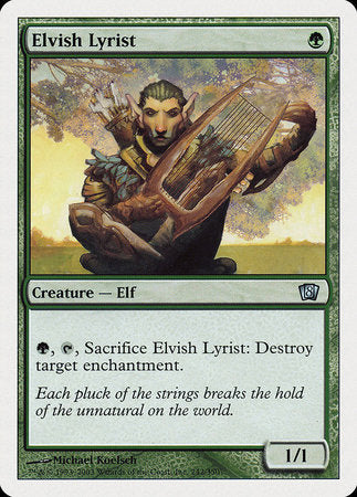 Elvish Lyrist [Eighth Edition] | Tabernacle Games