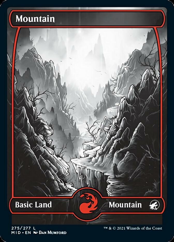 Mountain (275) [Innistrad: Midnight Hunt] | Tabernacle Games