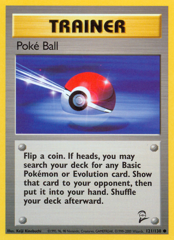 Poke Ball (121/130) [Base Set 2] | Tabernacle Games