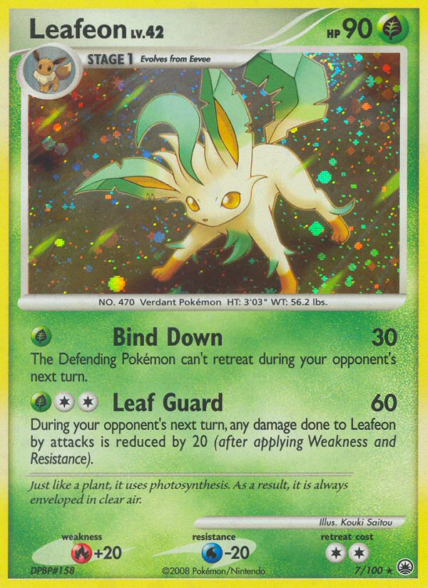 Leafeon (7/100) [Diamond & Pearl: Majestic Dawn] | Tabernacle Games