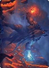 Aegar, the Freezing Flame Art Card [Kaldheim: Art Series] | Tabernacle Games