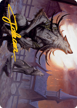 Lord of the Ulvenwald Art Card (Gold-Stamped Signature) [Innistrad: Midnight Hunt Art Series] | Tabernacle Games