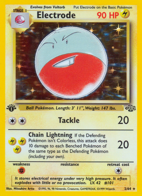 Electrode (2/64) [Jungle 1st Edition] | Tabernacle Games