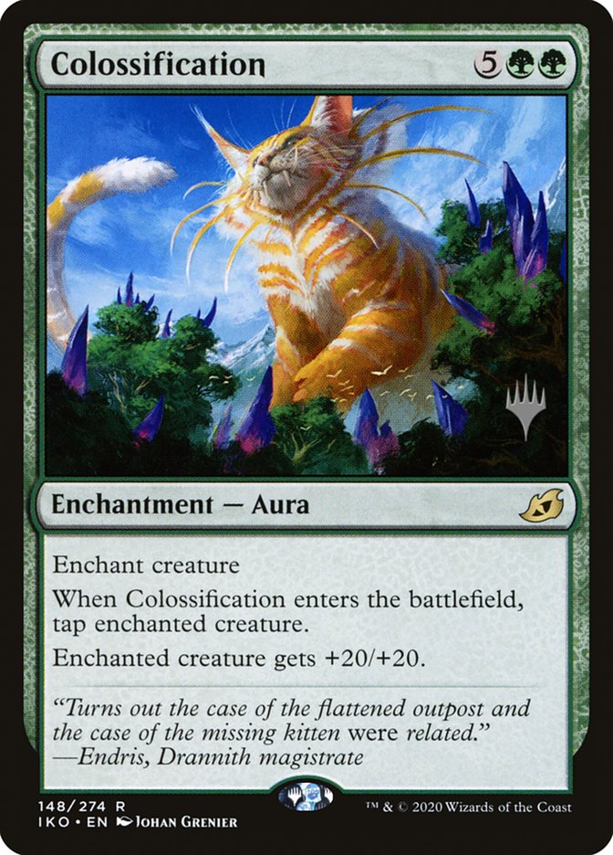 Colossification (Promo Pack) [Ikoria: Lair of Behemoths Promos] | Tabernacle Games