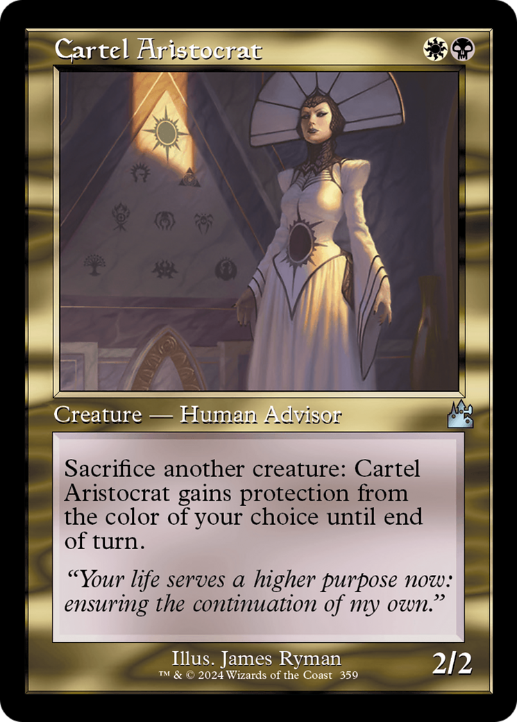 Cartel Aristocrat (Retro Frame) [Ravnica Remastered] | Tabernacle Games