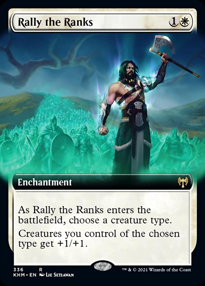 Rally the Ranks (Extended Art) [Kaldheim] | Tabernacle Games