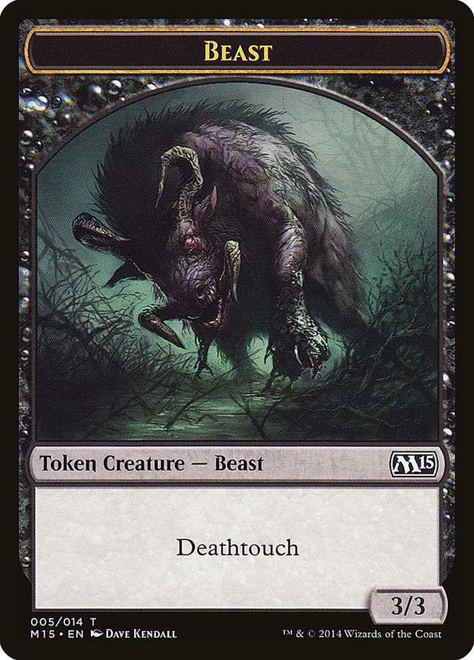 Beast (005/014) [Magic 2015 Tokens] | Tabernacle Games