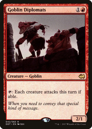 Goblin Diplomats [Duel Decks: Merfolk vs. Goblins] | Tabernacle Games