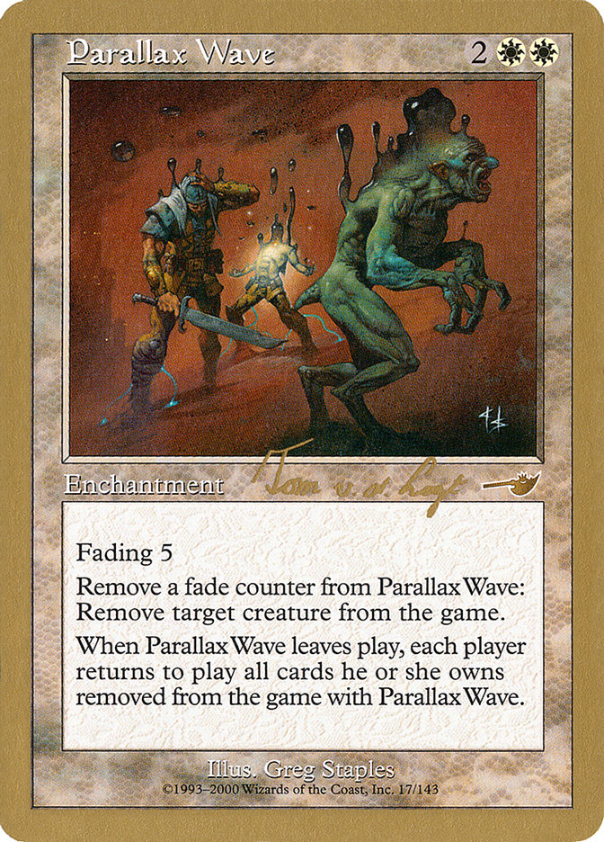 Parallax Wave (Tom van de Logt) [World Championship Decks 2000] | Tabernacle Games