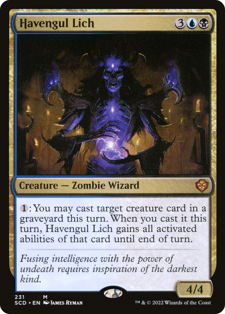Havengul Lich [Starter Commander Decks] | Tabernacle Games