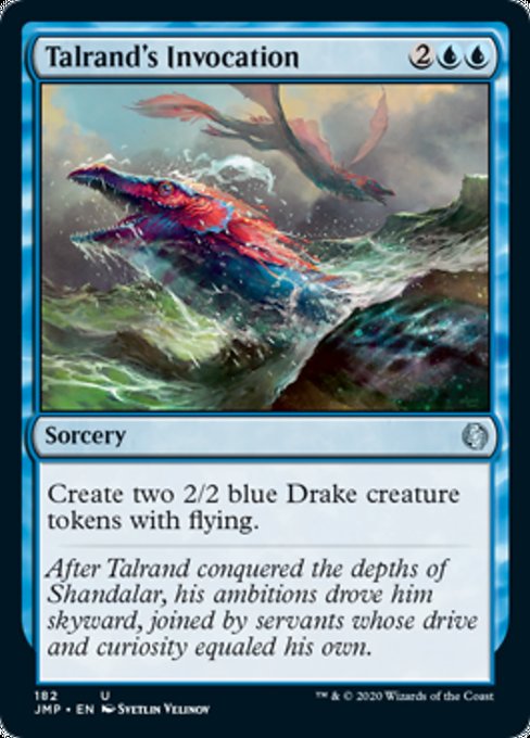 Talrand's Invocation [Jumpstart] | Tabernacle Games