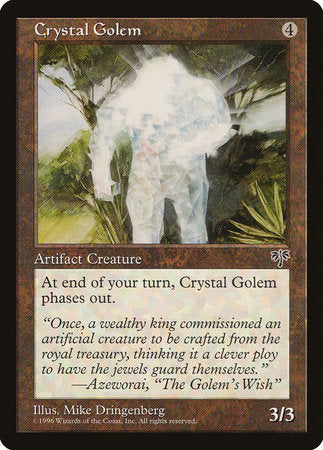 Crystal Golem [Mirage] | Tabernacle Games