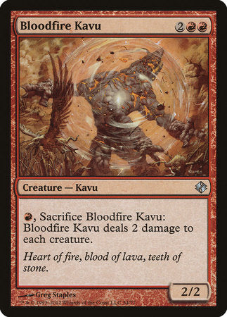 Bloodfire Kavu [Duel Decks: Venser vs. Koth] | Tabernacle Games