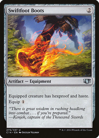 Swiftfoot Boots [Commander 2014] | Tabernacle Games