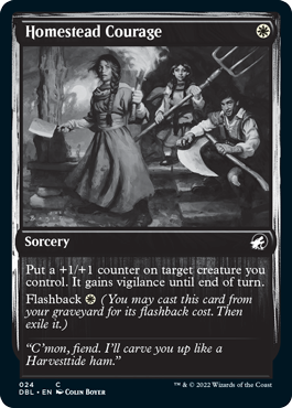 Homestead Courage [Innistrad: Double Feature] | Tabernacle Games