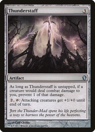 Thunderstaff [Commander 2013] | Tabernacle Games