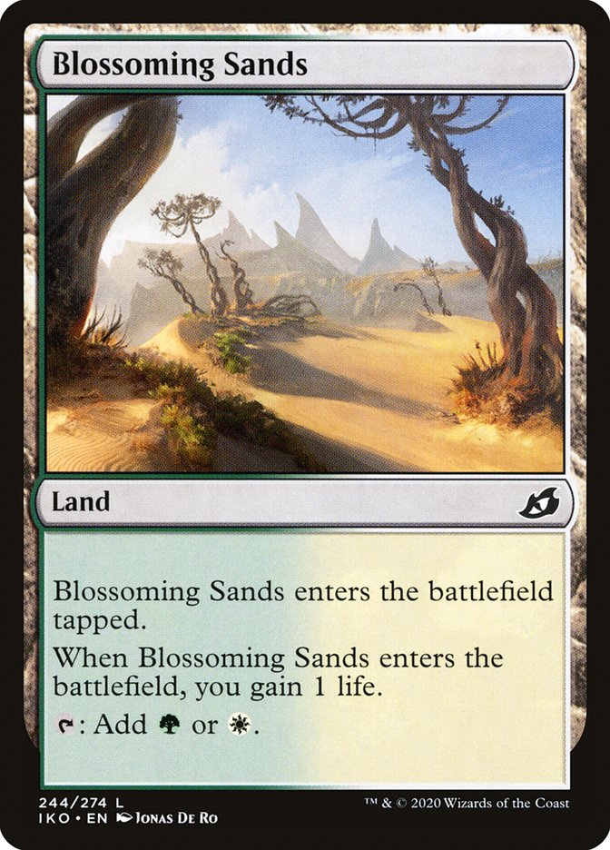 Blossoming Sands [Ikoria: Lair of Behemoths] | Tabernacle Games