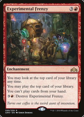 Experimental Frenzy [Guilds of Ravnica] | Tabernacle Games