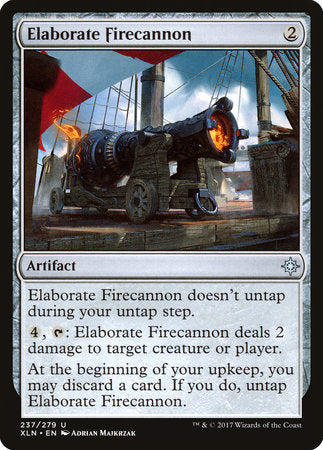 Elaborate Firecannon [Ixalan] | Tabernacle Games