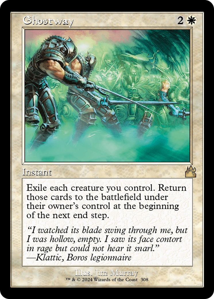 Ghostway (Retro Frame) [Ravnica Remastered] | Tabernacle Games